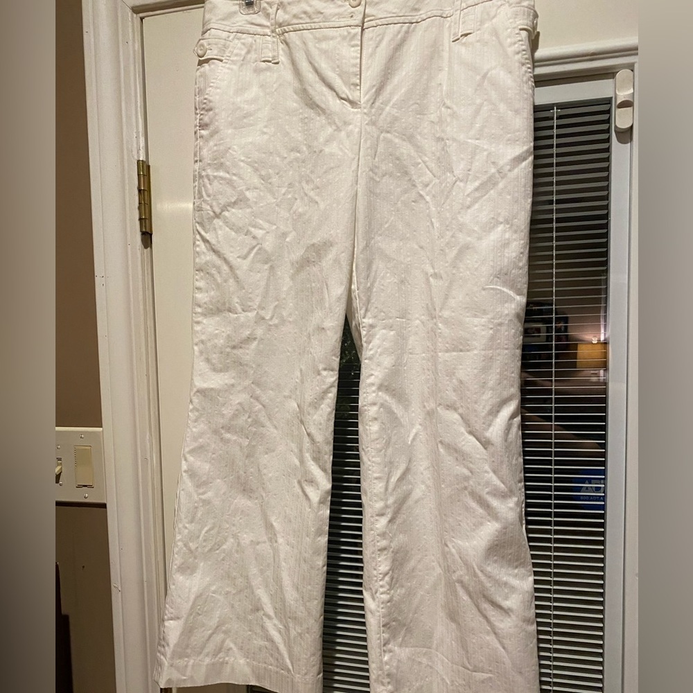 Loft size 12P lined white pants